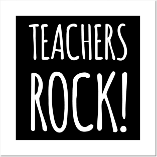 Teachers Rock! Posters and Art